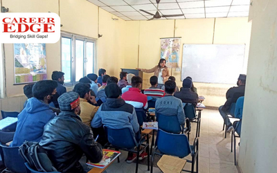 A dynamic CAD Session at GRD College for B.Tech students 